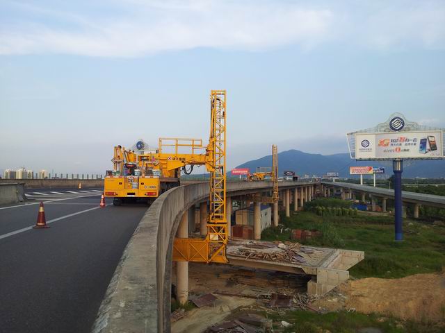 福銀高速南嶼互通主線橋橋梁檢測